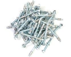 Heavy Duty M12 Pluggen - 50 Stuks Boutankers voor Betonschroeven