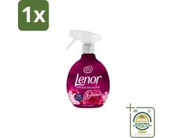 1 x Lenor – Crease Releaser Spray – Divine Ruby Jasmine – Kreukverwijderaar & Textielverfrisser – 500 ml- Kreukverwijderaar - Textielverfrisser - Crease Releaser - Kleding Opfrissen - Strijkijzer Vervangen