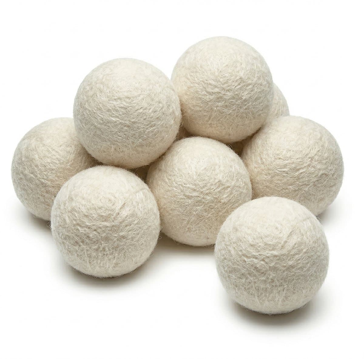 Purepeak Drogerballen voor Wasdrogers Set 8 Stuks - Drogerballen - Herbruikbaar - Schapenwol uit Nieuw-Zeeland — afbeelding 1