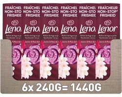 Lenor Geurbooster Jasmijn & Rose de Mai - 6 x 240 gram - Wasparfum