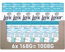 Lenor Light Geurbooster Katoen Fris - 6 x 168 gram - Wasparfum
