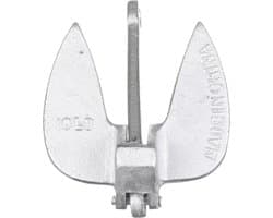 Gietijzeren Navy Anker - 4.5 kg Bootanker voor Zand en Modder