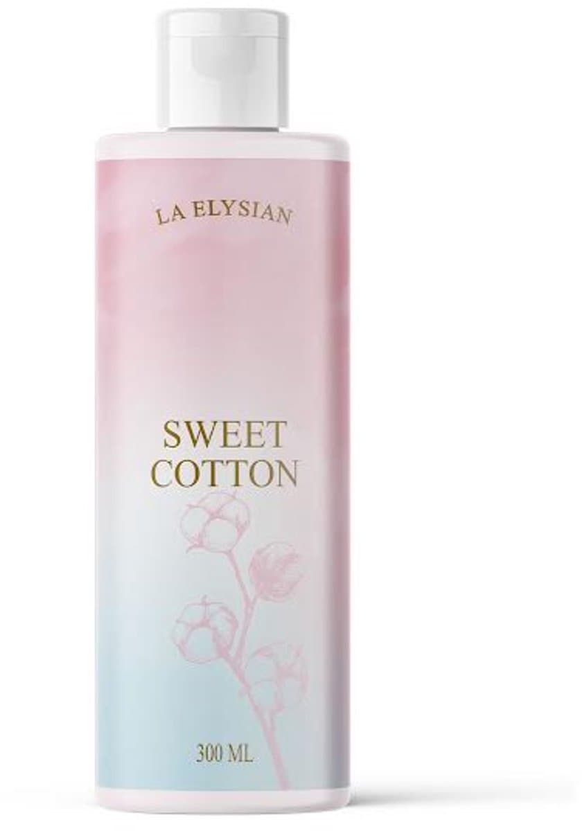 La Elysian Sweet Cotton Wasparfum – 300ml - 60 Wasbeurten - Inclusief Maatbeker — afbeelding 1