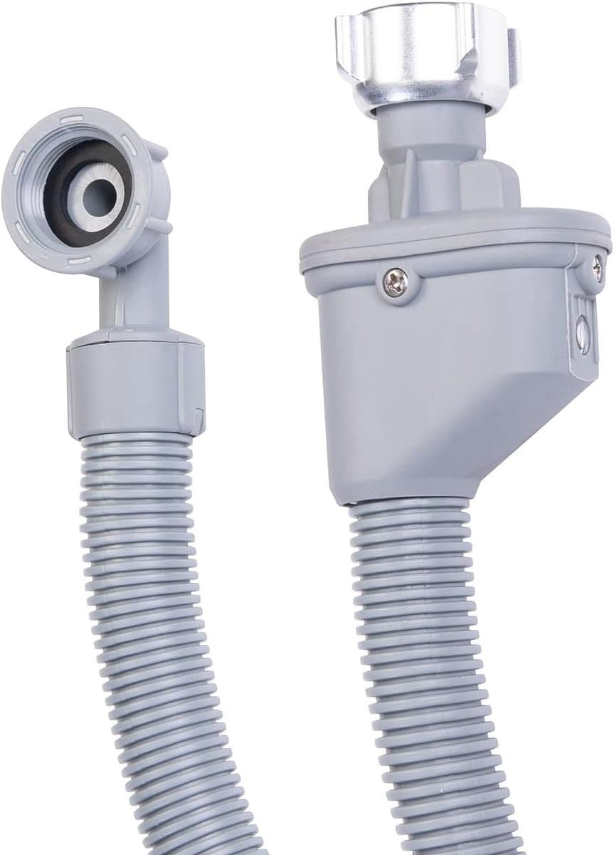Water-toevoerslang voor Wasmachines - Aanvoerslang - 2.5M - 3/4-inch Aansluiting - voor Wasmachines en Vaatwassers — afbeelding 1