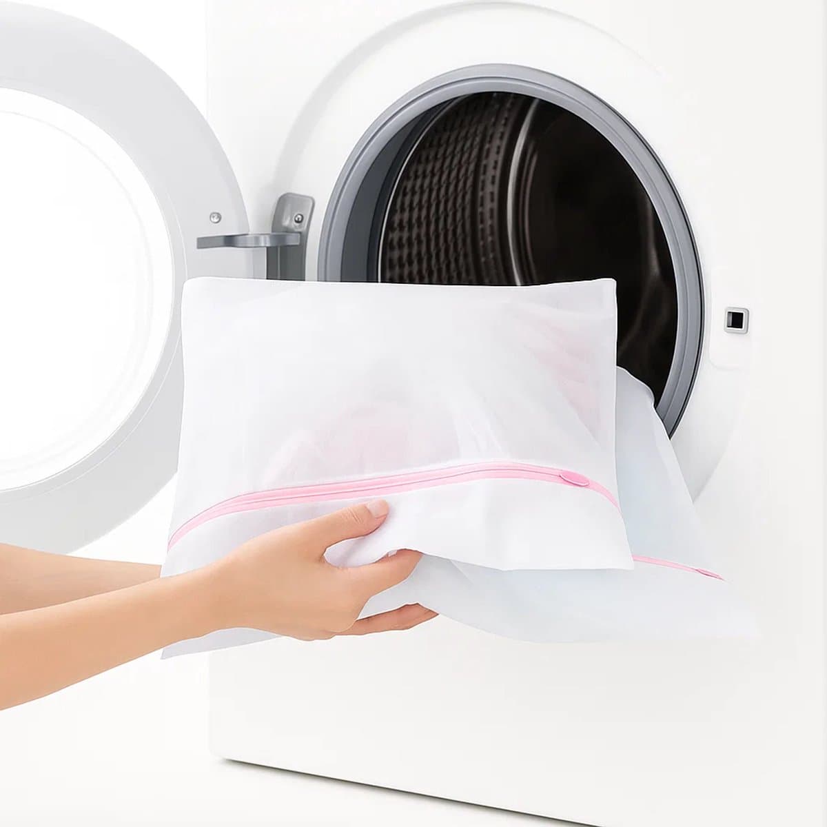 Waszak Groot I Wasnet Met Rits I Waszak Wasmachine I Waszakken | Waszak Ondergoed I 50 x 60 cm — afbeelding 1