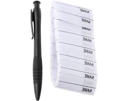 Allecto Plus - 200 stuks strijklabels voor kleding - naametiketten - kleuterschool en verpleeghuizen - wasetiketten - naamlabels voor wasgoed - strijken.