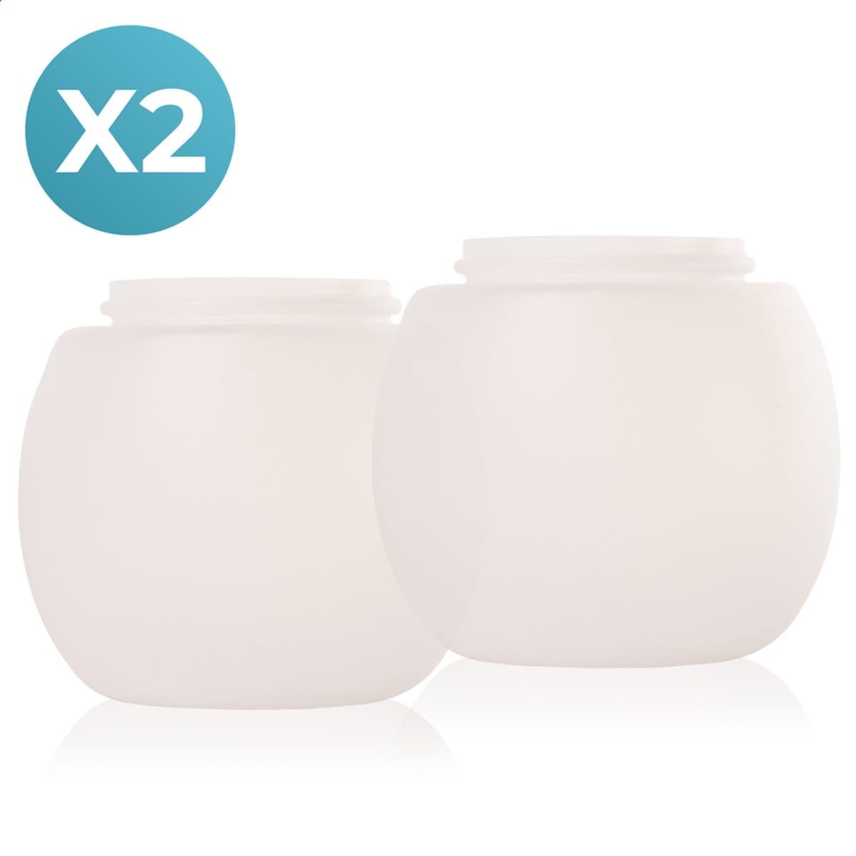 FAVE® Doseerbol - 2 Stuks - 230 ML - Wasbollen Wasmachine - Duurzame Wasballen - Wasbolletje Wasmiddel Vloeibaar — afbeelding 1