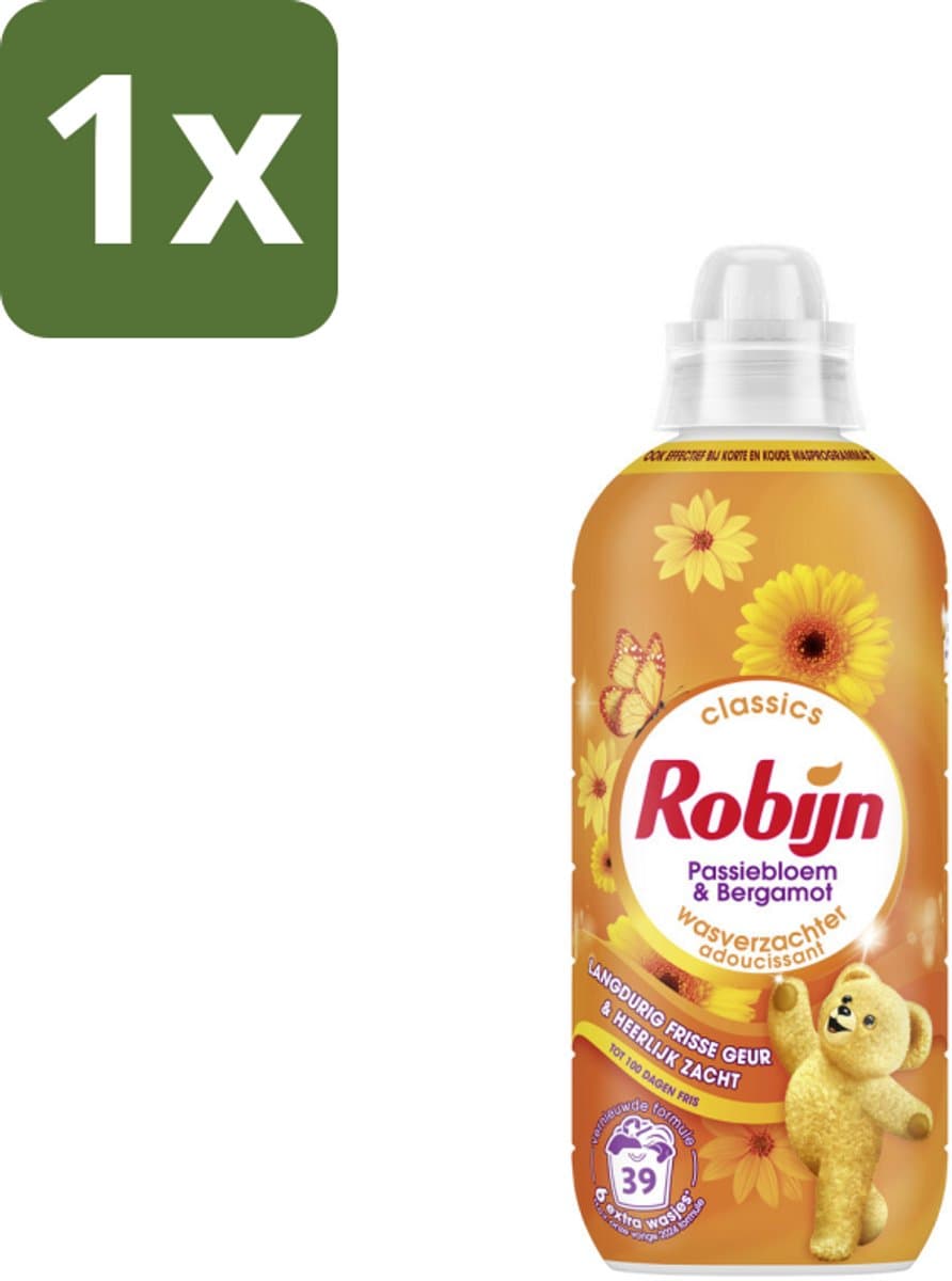 Robijn – Wasverzachter – Passiebloem & Bergamot – 780 ml - 1 stuk — afbeelding 1