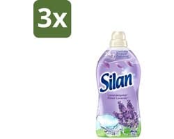 3 x Silan – Wasverzachter – Lavendelgeluk – 1144 ml - Wasverzachter - Wasverzachter Lavendel - Wasverzachter Voor Kleding - Wasverzachter Voor Textiel - Wasverzachter Voor Wasmachine