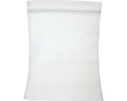 Waszak voor delicaat wasgoed - 2x - wit - 40 x 60 cm - lingerie zak