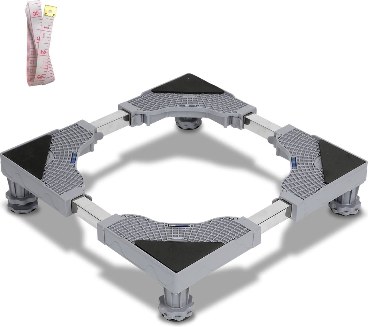 Wasmachine Verhoger - Wasmachine Opbouwmeubel - Wasmachine Sokkel - voor Droger, Koelkast en Vriezer 4 wielen — afbeelding 1