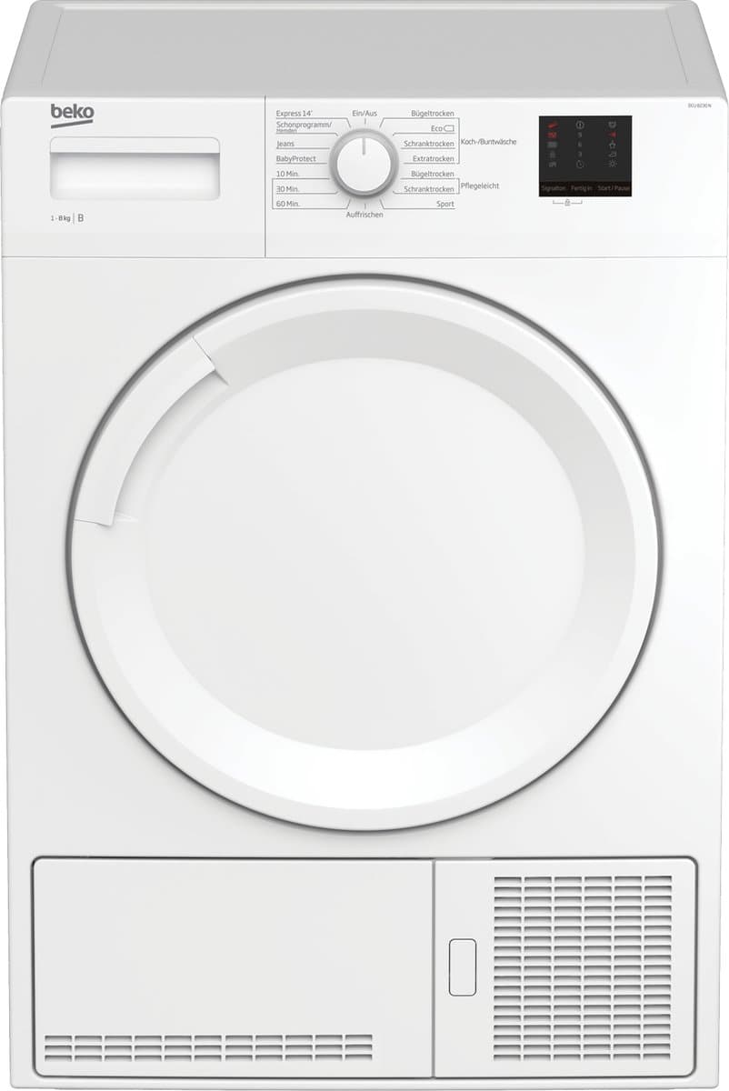 Beko DCU 8230N Condensdroger — afbeelding 1