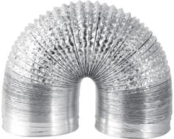 Luchtafvoerslang - Ø 100 mm - 3m - Flexibele aluminium ventilatiebuis luchtafvoerpijp - Flexibele Luchtslang - Air Ventilation