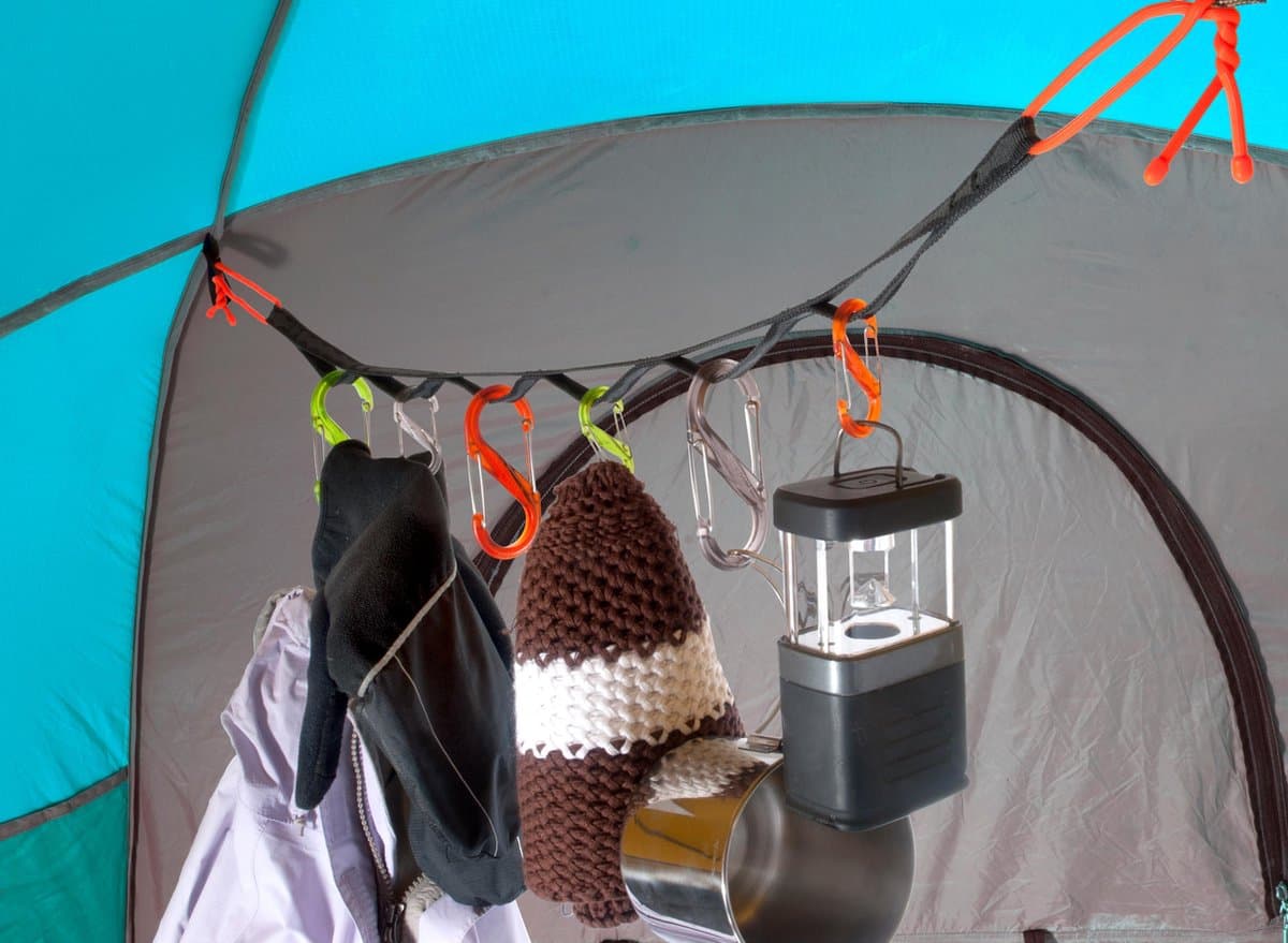Nite Ize GearLine Waslijn 61cm oranje/zwart — afbeelding 1