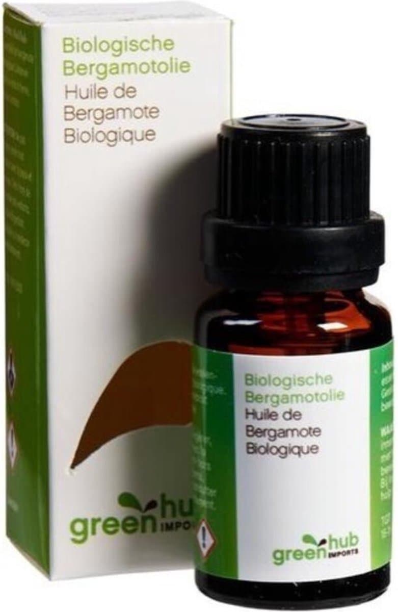 Greenhub Bergamot Olie - 10 ml — afbeelding 1