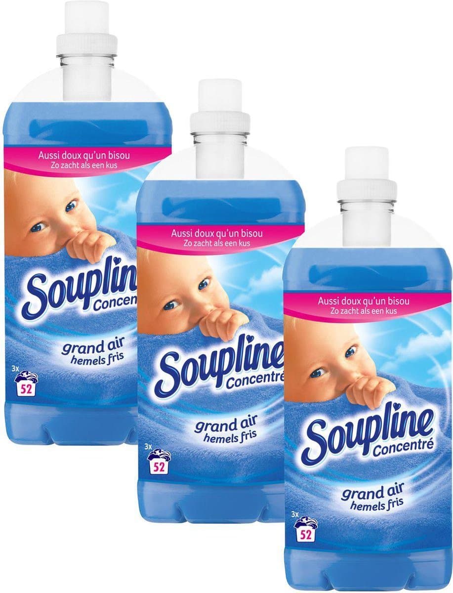 Soupline Hemels Fris Geconcentreerde Wasverzachter 3 x 1.3 L - Voordeelverpakking — afbeelding 1