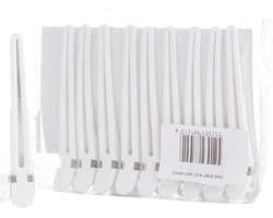 Haarklemmen Combi-clips - Compartimentklemmen Haarclips - Haar Stylen en Knippen - Sterke Roestvrijstalen Veer - 10 stuks 95 cm - Roze