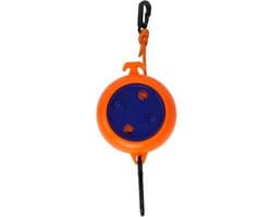 Kledingdroogtouw Reiswaslijn - Waslijn Camping - Buiten Kleding Drogen - 46kg Draagvermogen - 8 meter - Zwart