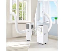 Uittrekbare slang voor mobiele airco, 1,5 m afvoerslang, hitte- en corrosiebestendig, voor airco's, luchtontvochtigers en wasdrogers