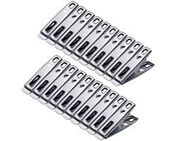 Dailygoods - 80 Stuks Wasknijpers - Multifunctionele Clips voor Kleding en Snacks