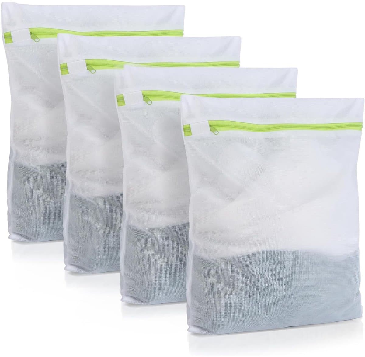 Dailygoods- Linnentas Set van 3 - Waszakken voor Wasgoed - Waszak Klein - Wastas Multifunctioneel - Wasnet voor Kleding - Hoogwaardig Mesh — afbeelding 1