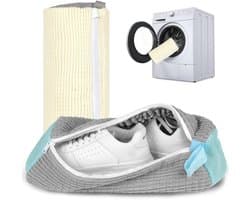 Dailygoods - Schoenwaszak, wasmachine, 2 stuks schoenen waszak, schoenwaszak, schoenenwaszak, schoenborstel waszak, waszak voor wasmachine