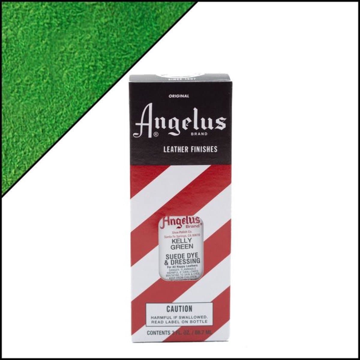 Angelus Suède Dye - Indringverf - voor suède stoffen - 90 ml - Kelly groen — afbeelding 1