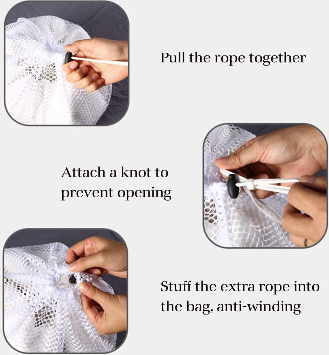 Waszak – ruime waszak – grote waszakken – laundry bags – laundry bag — afbeelding 1