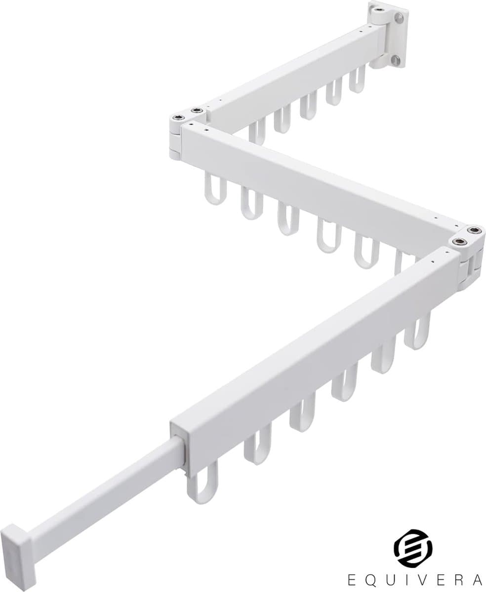 Equivera Wanddroogrek - Wasrek - Droogrek - Wanddroogrek Inklapbaar - Wand Droogrek — afbeelding 1