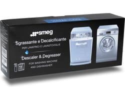 SMEG ontkalker en reiniger voor wasmachine en vaatwasser - Jaarpakket - 12 stuks - 12x 50g - vaatwas machine onderhoud - Geschikt voor Miele Bosch Siemens AEG