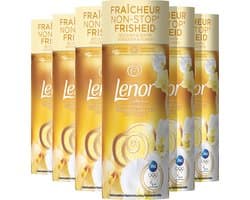 Lenor Geurbooster Voor Je Was - Orchidee en amber - Geurparels - Voordeelverpakking 6 x 165g