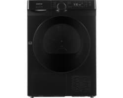 Inventum VDW8030B Wasdroger - 8kg - Warmtepompdroger - UV-hygiënefunctie - Energielabel C - Zwart