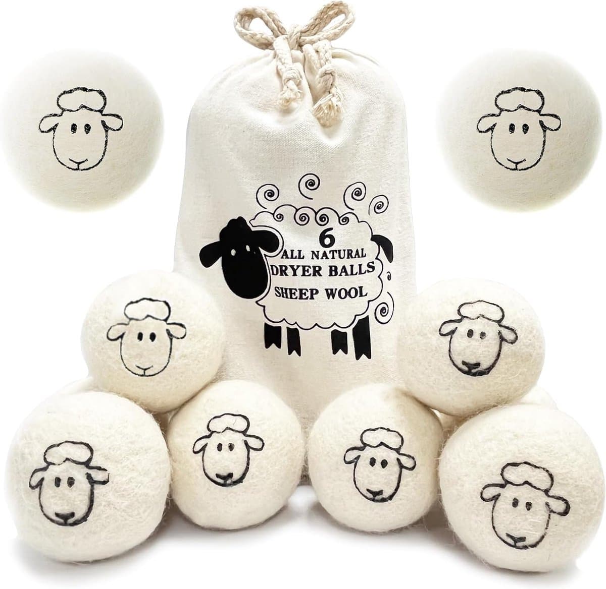 Drogerballen - Drogerballen Voor Wasdrogers - Droger Ballen - Drogerbollen — afbeelding 1