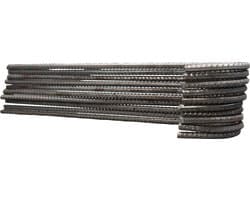 10x Grondanker staal 8mm 40cm. — afbeelding 1