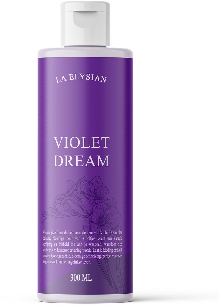 La Elysian Violet Dream Wasparfum – 300ml - 60 Wasbeurten - Inclusief Maatbeker — afbeelding 1