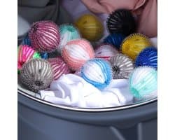 Narimano® Pet Hair Remover voor Wasserij - Lint Remover Wasballen - Herbruikbare Droger Wasballen voor Pet Hair Catcher - Wasmachine Lint Catcher - Pak van 6