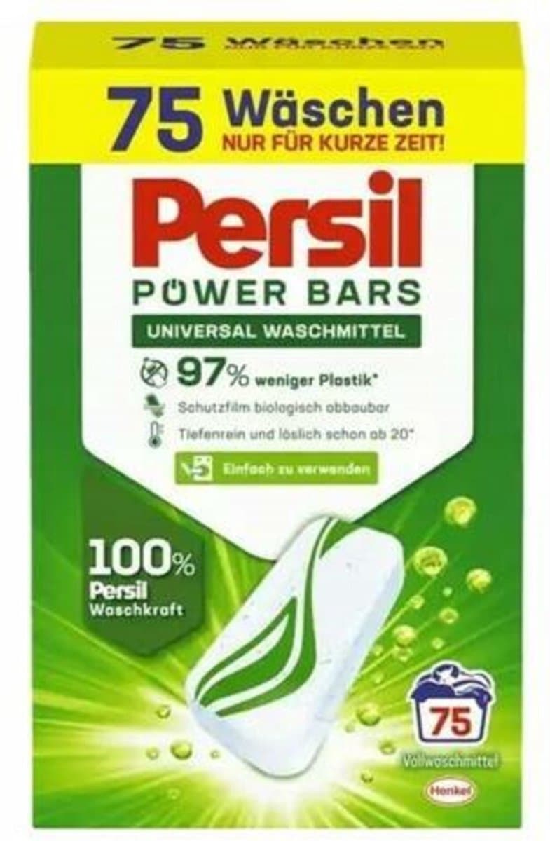 Persil Power Bars Universal 75 stuks — afbeelding 1