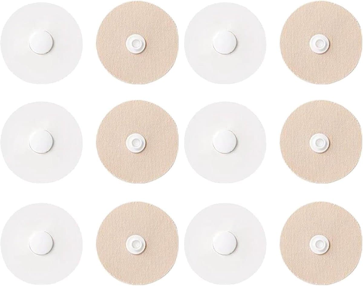 Opstrijkbare Dekbedbevestigers – Verpakking van 6 paar dekbedhouders – Antislip, opstrijkbare clips voor het vastzetten van het dekbed en het voorkomen van verschuiven in de hoes — afbeelding 1