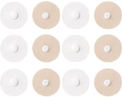 Opstrijkbare Dekbedbevestigers – Verpakking van 6 paar dekbedhouders – Antislip, opstrijkbare clips voor het vastzetten van het dekbed en het voorkomen van verschuiven in de hoes