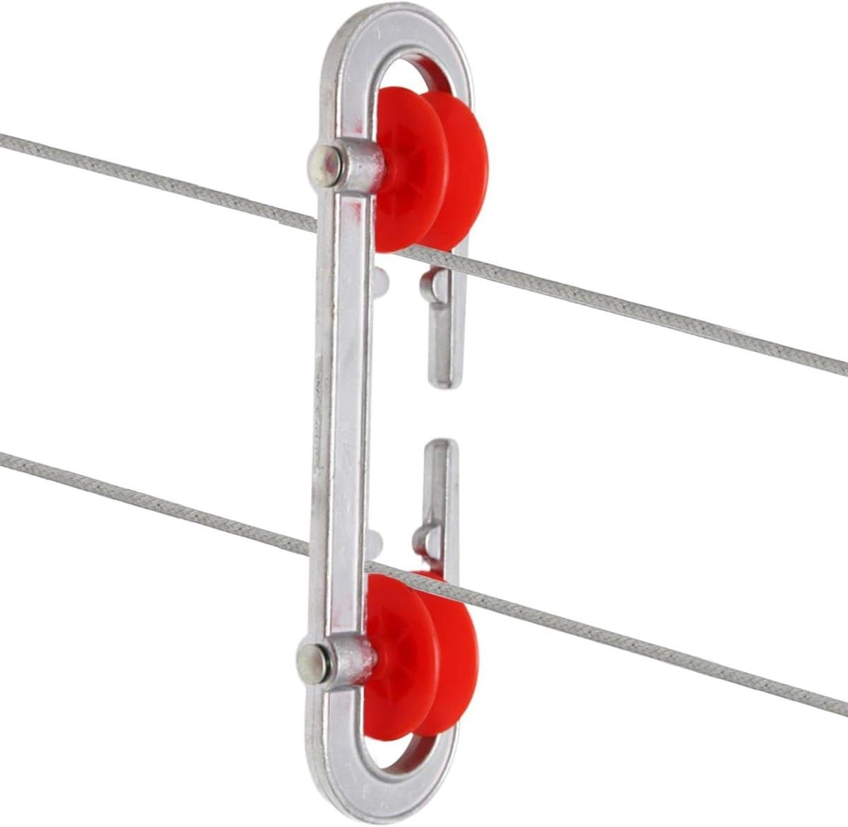 Waslijnrol - Waslijnspanner - Was ophangen - Roestvrij metaal - 185 cm - Zilver — afbeelding 1