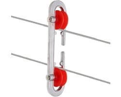 Waslijnrol - Waslijnspanner - Was ophangen - Roestvrij metaal - 185 cm - Zilver
