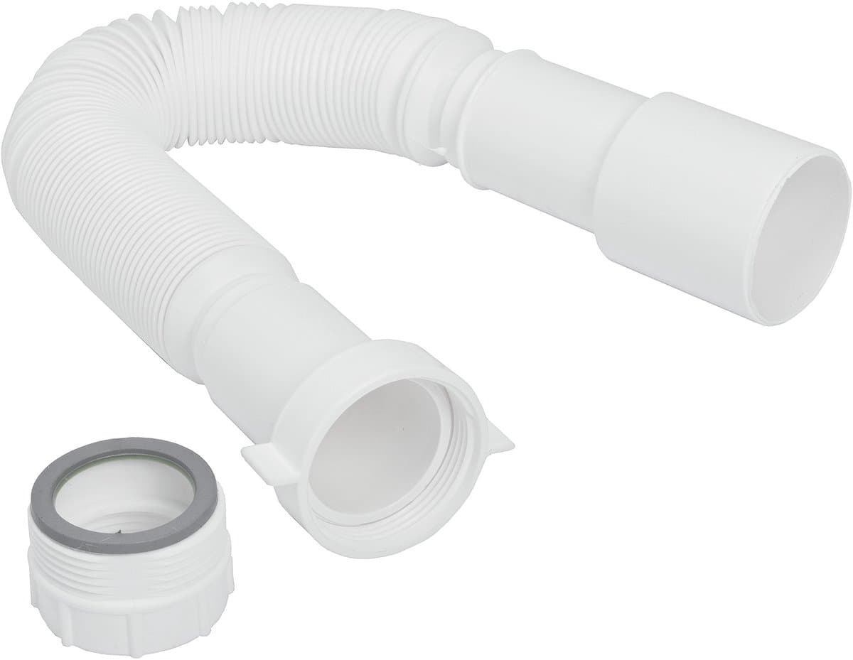 Sanivesk Moduflex flexibele sifon - 6/4" x 40 mm - 40-85 cm — afbeelding 1