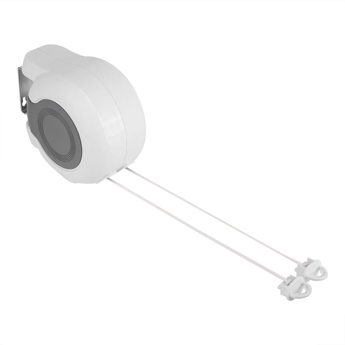 Dailygoods- Waslijn Intrekbaar - Wandmontage - Waslijn voor Binnen/Buiten - Ruimtebesparend - Eenvoudige Installatie - Ideaal voor Tuin/Terras - Drooglijn — afbeelding 1