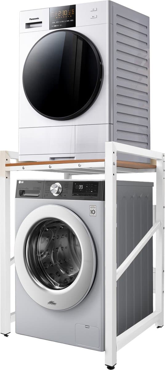 Jently wasmachine verhoger - opbergrek wasmachine - verstelbaar in hoogte - 350 kg - voor wasmachine/droger — afbeelding 1