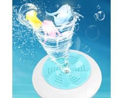 Dailygoody - Ultrasound Turbo Wasmachine - Mini Wasmachine - Automatische Functie - Groen - Compacte Wasmachine - Huishoudelijk Gebruik - Ideaal voor ...