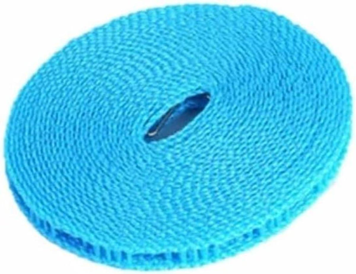 Waslijn - Kledinglijn - Buiten Drogen - Weerbestendig Ontwerp - 5 Meter - Blauw — afbeelding 1