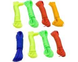 Nylon Kledinglijn Touw - Waslijn Touw - Buiten Kleding Drogen - Weerbestendig - 10 meter - Willekeurig