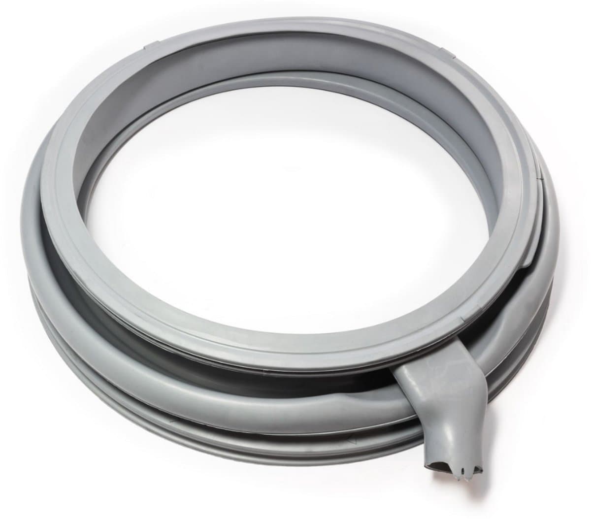 Manchet met tuit - deurdichting - rubber deur - geschikt voor Bosch Siemens wasmachine - 00686004 — afbeelding 1