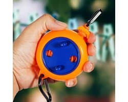 BukkitBow - Intrekbare Waslijn 10 Meter - Draagbaar & Compact - Stevige Waslijn - Voor Reizen, Camping & Wasgoed