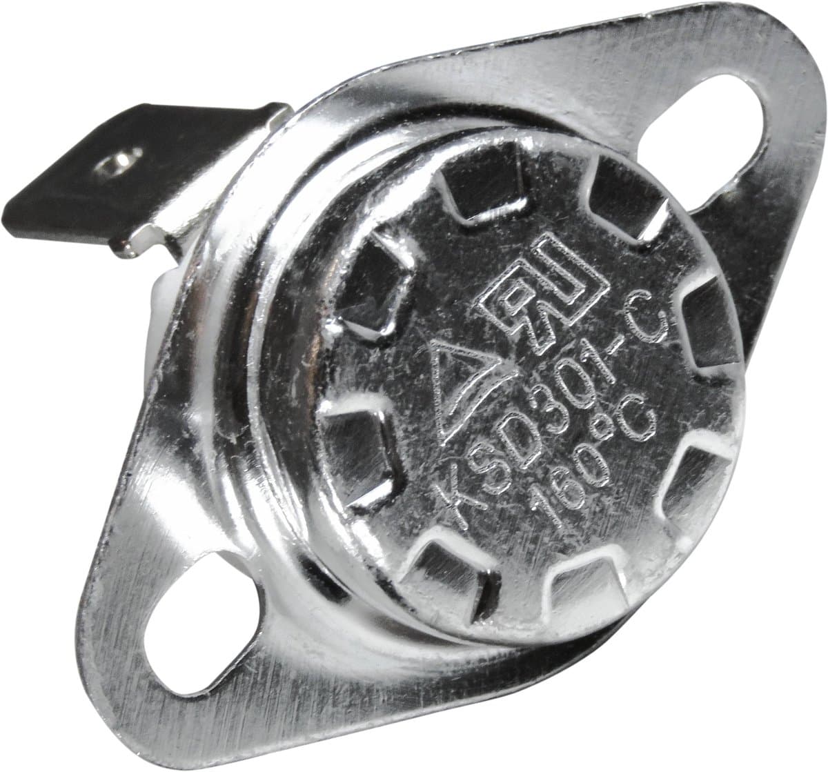 Dparts clixon 160°C graden - NC normally closed - geschikt voor Miele wasdroger - thermostaat temperatuurbeveiliging temperatuurbegrenzer verwarmingslement droger - nr. 05432531 - 5432531 - 5432530 - 4710711 - 4710710 — afbeelding 1